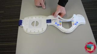 Nyakrögzítő- stifnack használata